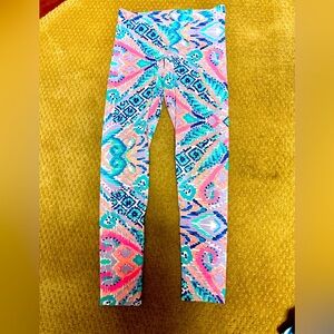 Lilly Pulitzer Girls Leggings. XL (12-14). EUC!
